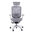 Comfortable Computer Home Office Chair Light Grey Mesh Height Adjustable Seats Ergonomic Office Chairs