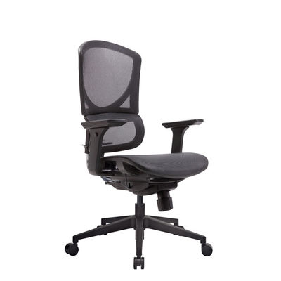 Reclinable Mesh Office Chair ergonómico con la silla de nylon de la tarea del ordenador de la pierna