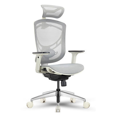 Sillas en línea de la oficina de IVINO Grey Chair Headrest Adjustable Ergonomic