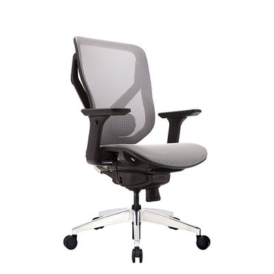 Grey Mesh Multi-Function Home Office Computer preside sillas del apoyo lumbar
