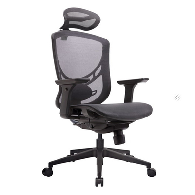Alta oficina de personal trasera negra de las sillas de eslabón giratorio del PA Mesh Seating Ergonomic Furniture
